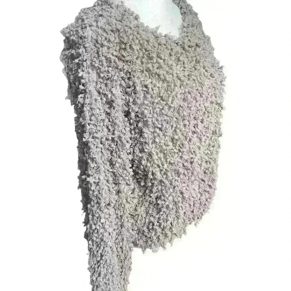 Blu Pepper Light pullover Sweater. Shaggy Popcorn Knit Size M. Mauve. - Picture 4 of 10